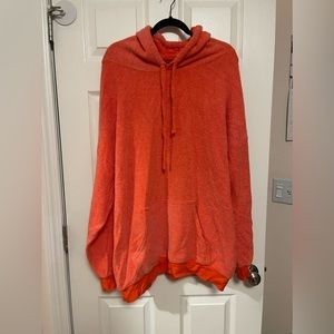 Soft Serve Cloud Cotton hoodie - pink/orange